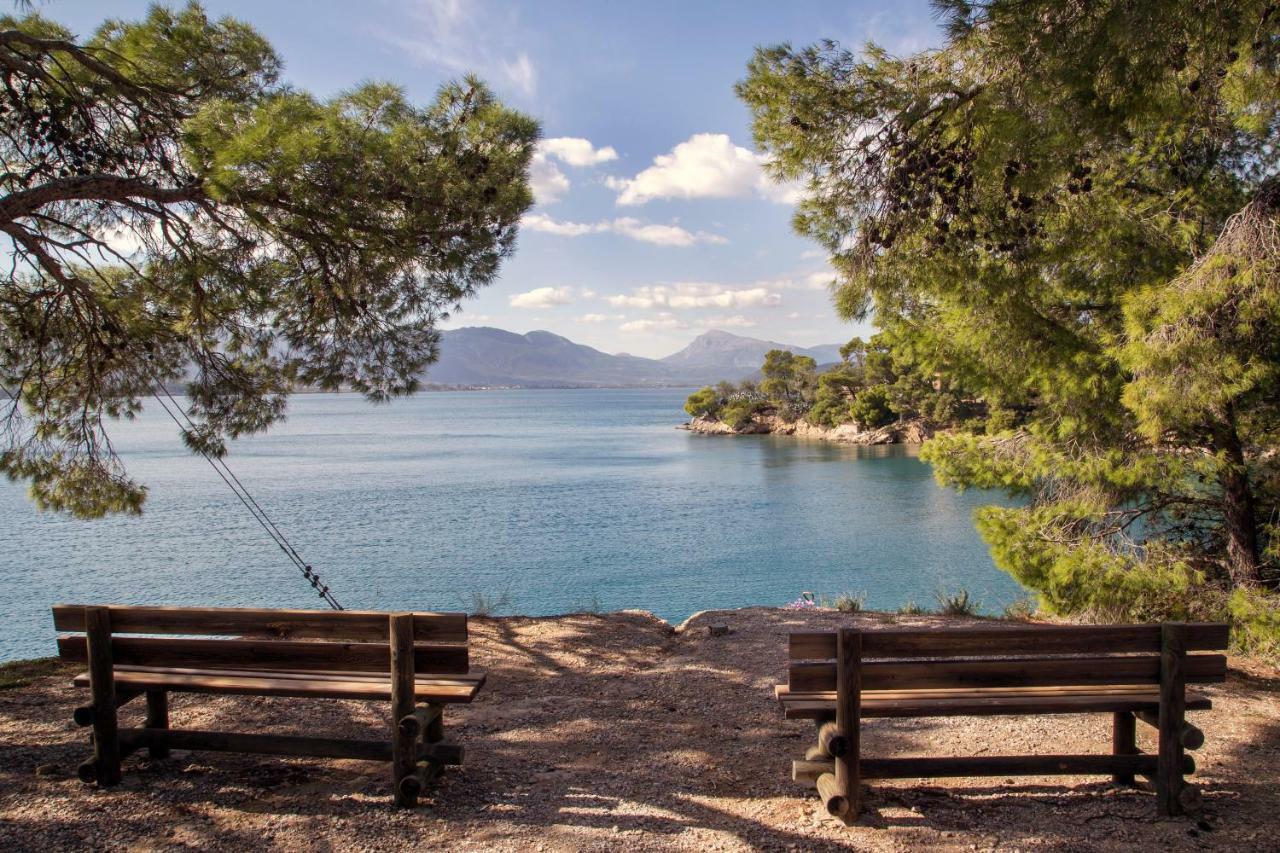 Kalavria Luxury Suites - Magnificent Sea View Of Poros Poros Town Екстериор снимка