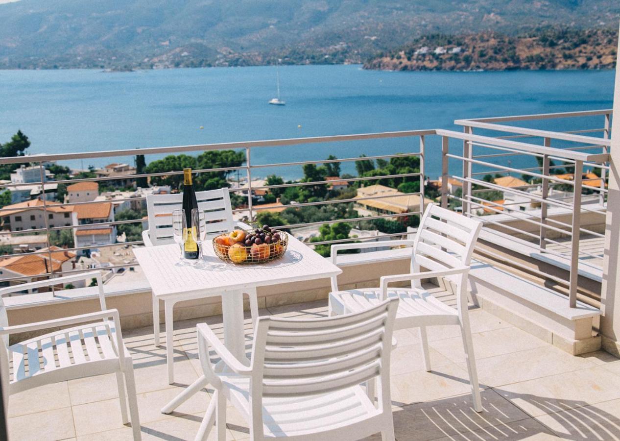 Kalavria Luxury Suites - Magnificent Sea View Of Poros Poros Town Екстериор снимка